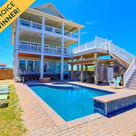 6007 Happy Sol Oceanfront Heatable Pool Villa Nags Head Eksteriør billede