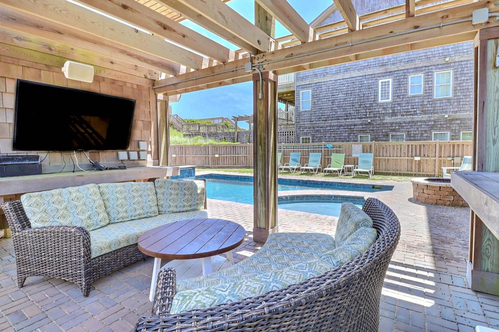 6007 Happy Sol Oceanfront Heatable Pool Villa Nags Head Eksteriør billede