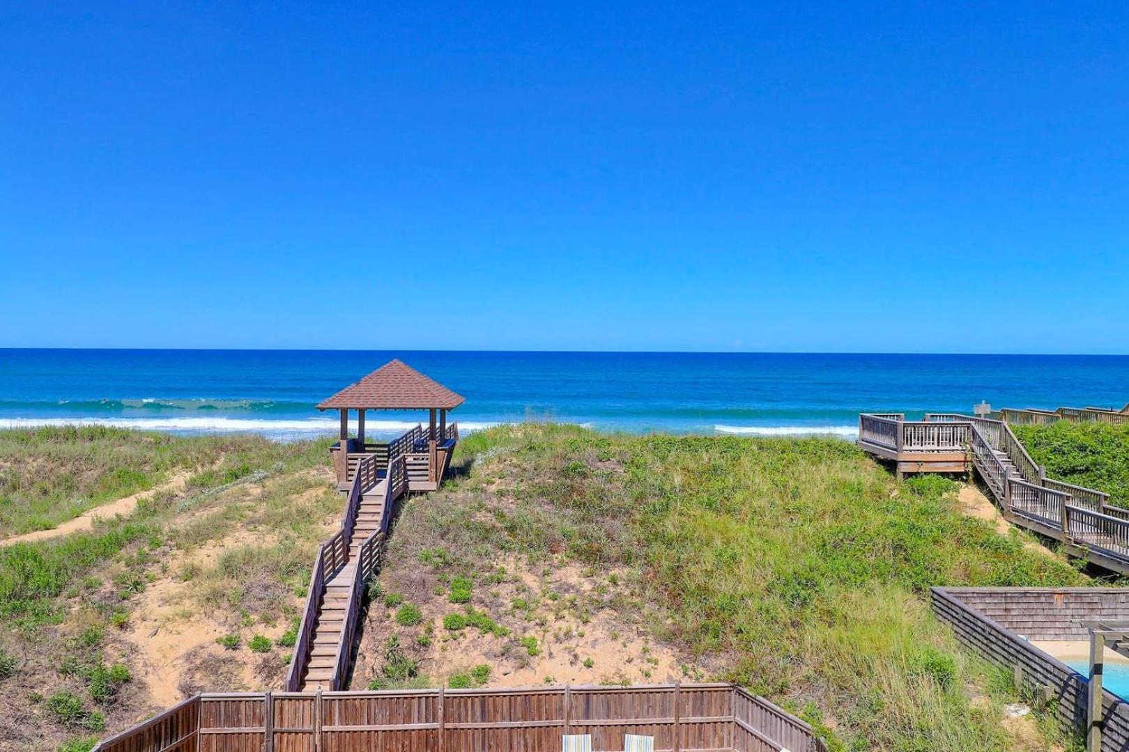6007 Happy Sol Oceanfront Heatable Pool Villa Nags Head Eksteriør billede